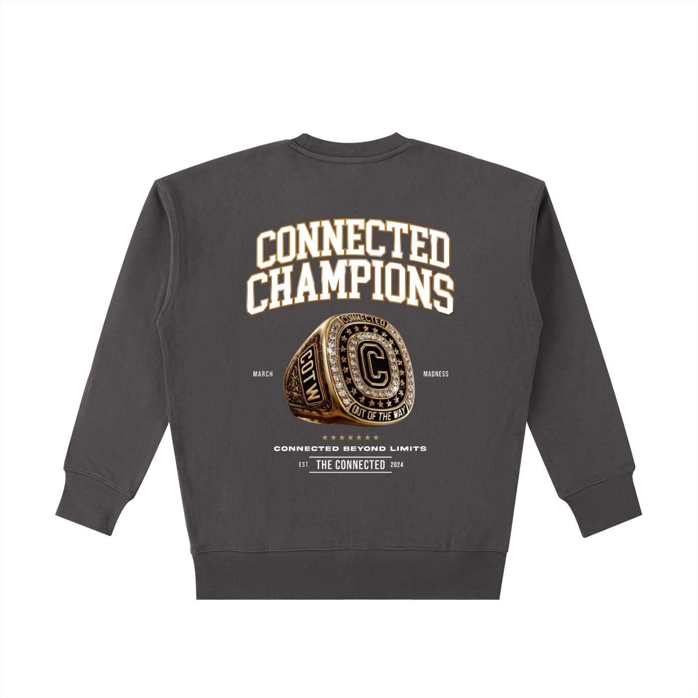 Connected Champions-Premium Heavyweight Crewneck