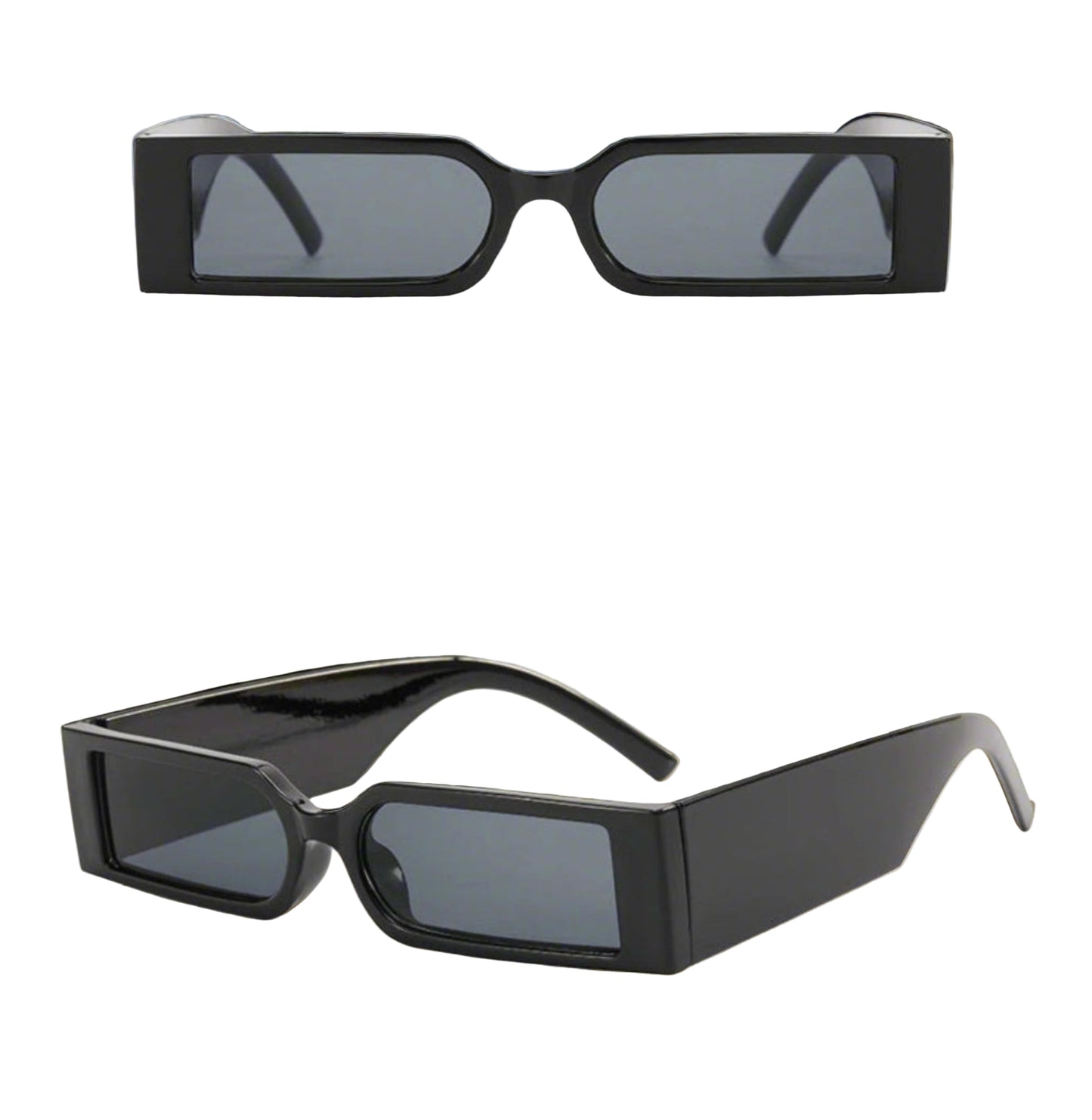 Rectangular Luxury Vintage sunglasses