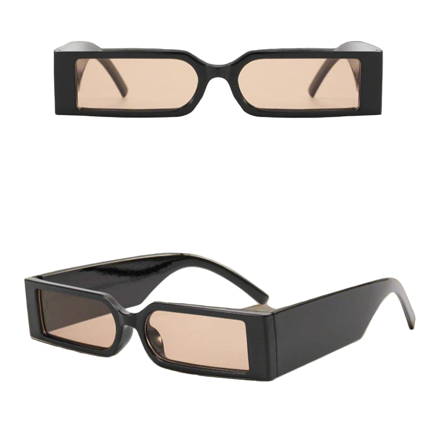 Rectangular Luxury Vintage sunglasses