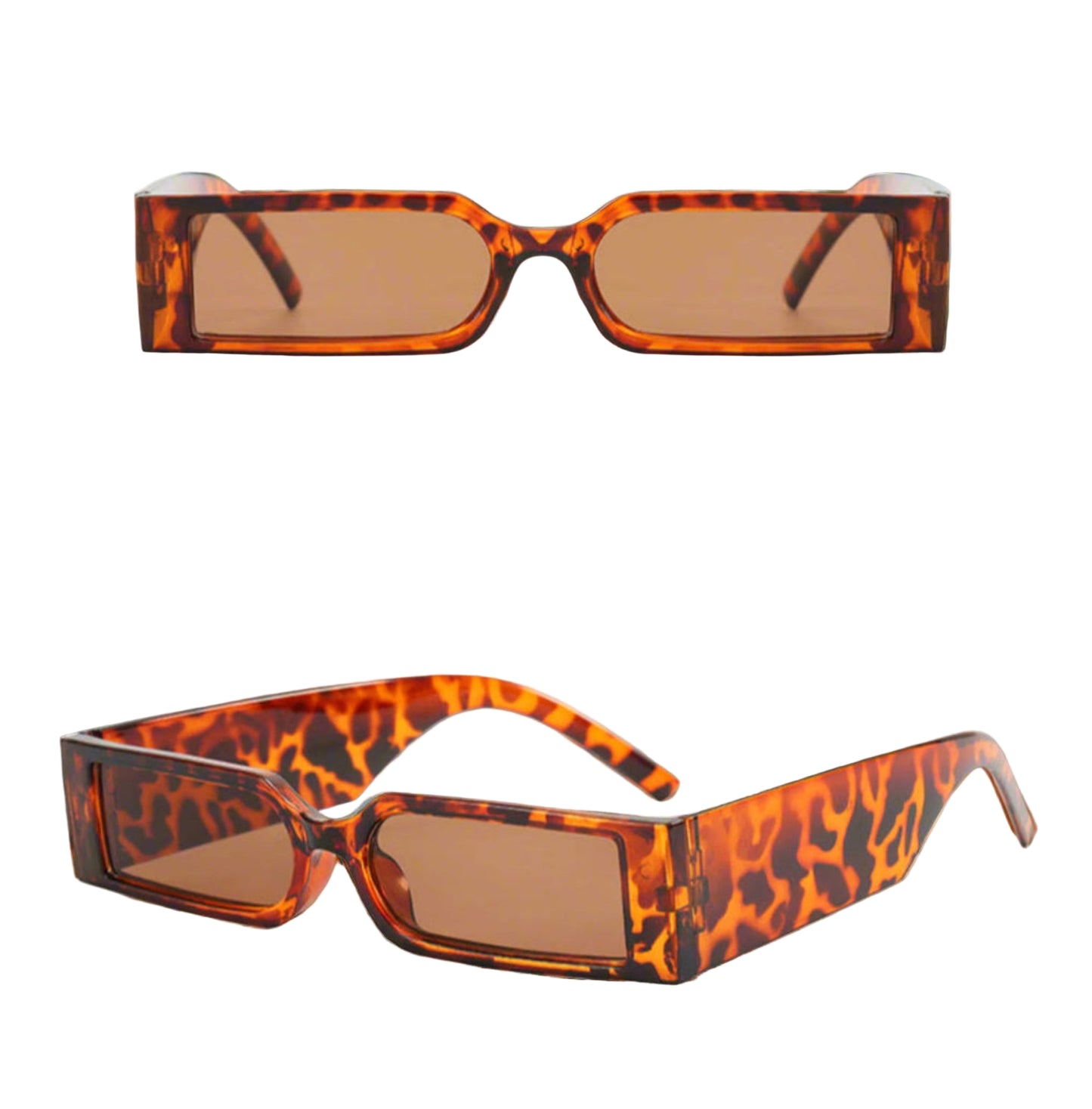 Rectangular Luxury Vintage sunglasses