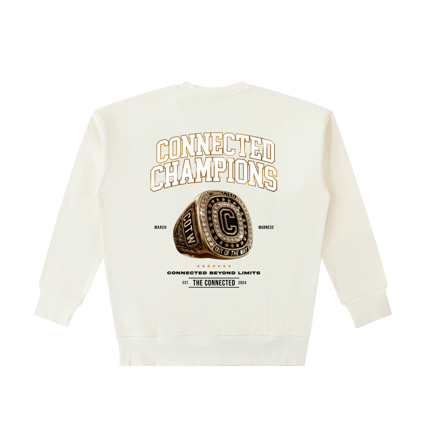 Connected Champions-Premium Heavyweight Crewneck
