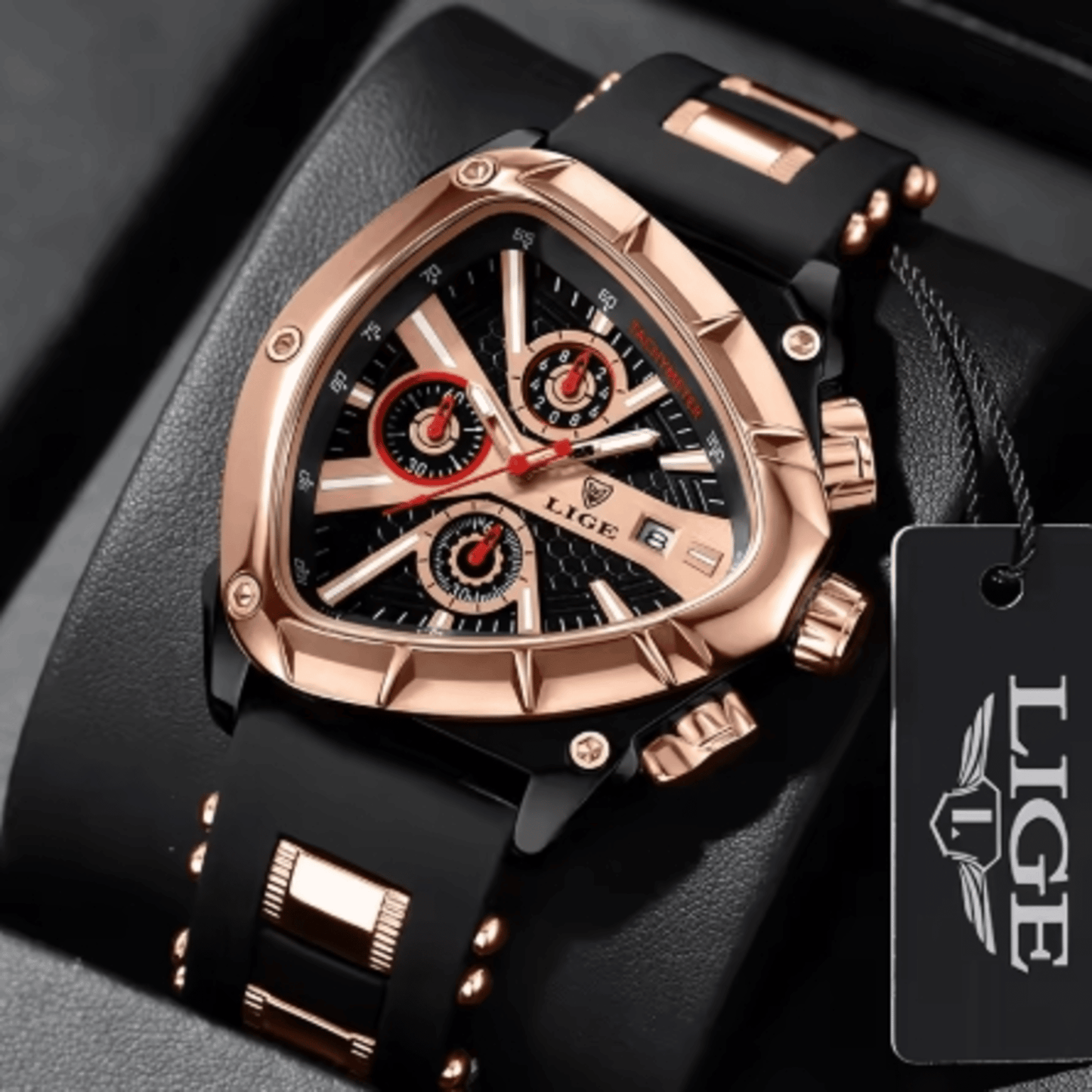 Quartz Waterproof Chronograph Watch