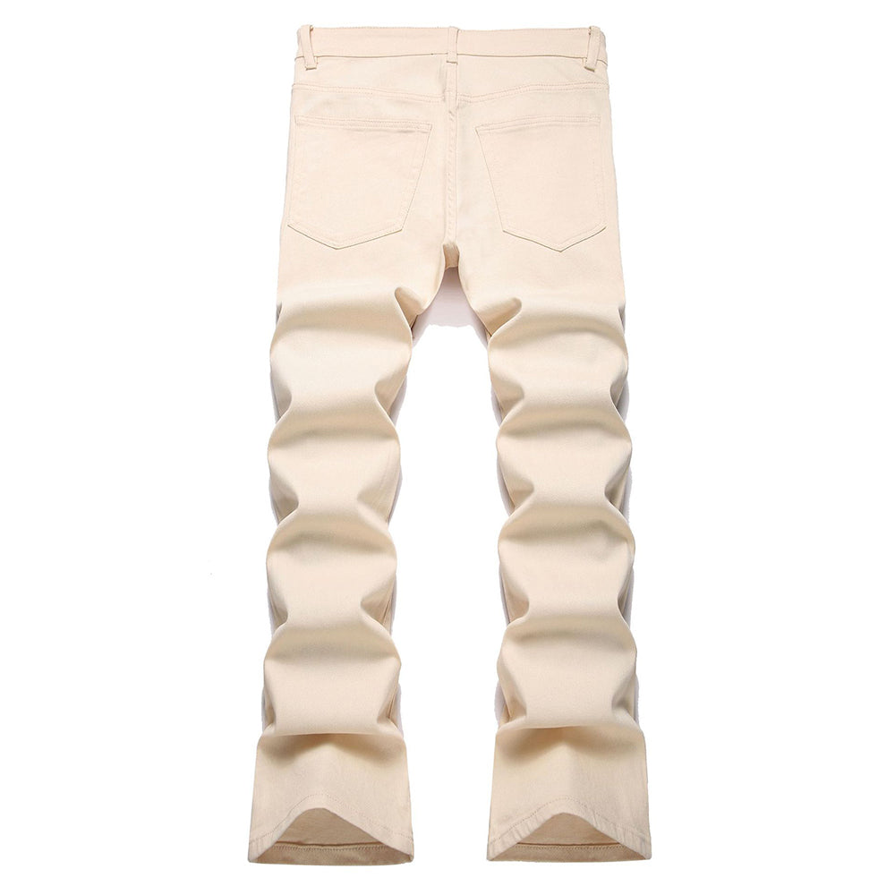 Cream White & Brown