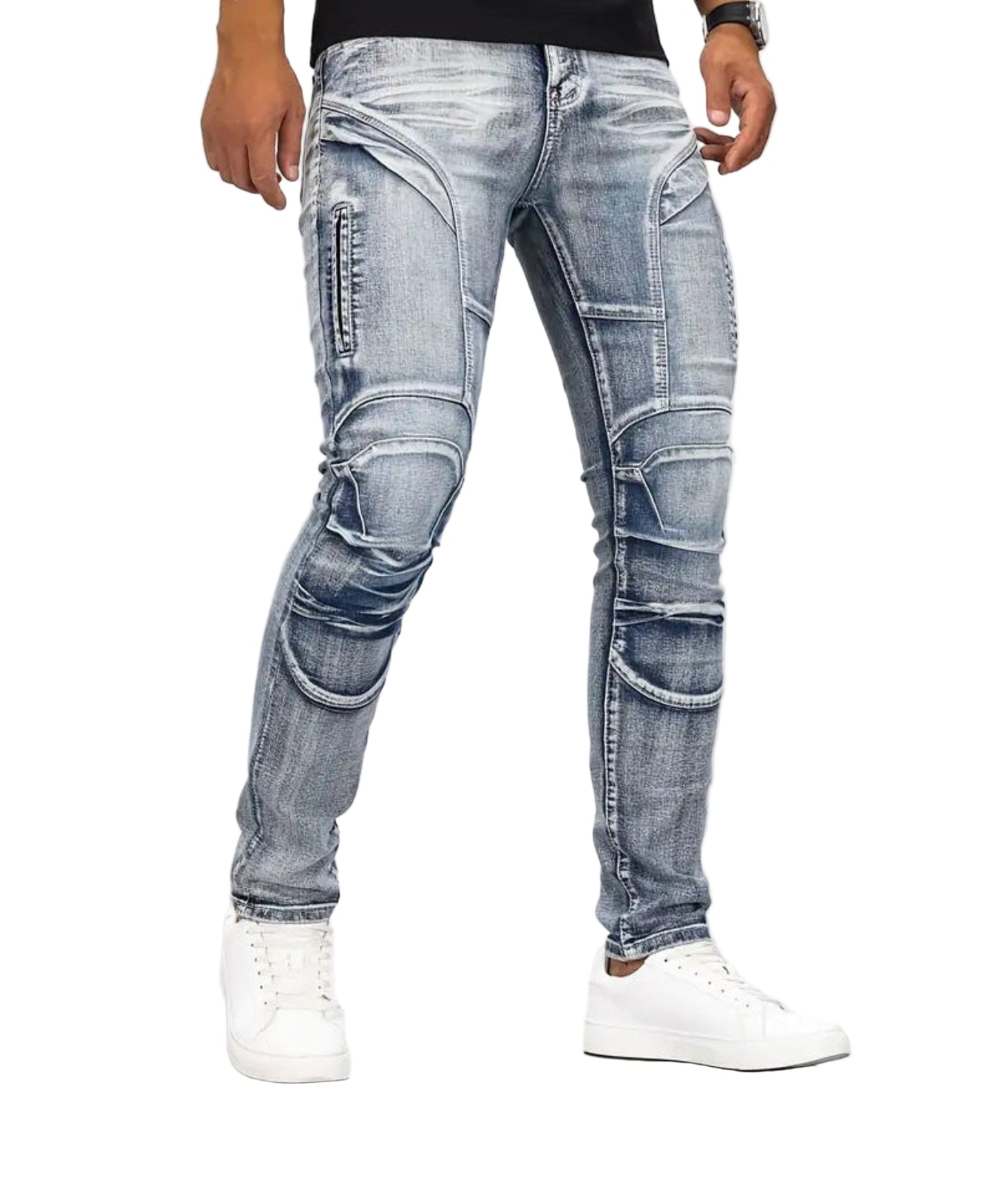 Slim Fit Denim Jeans With Stretch