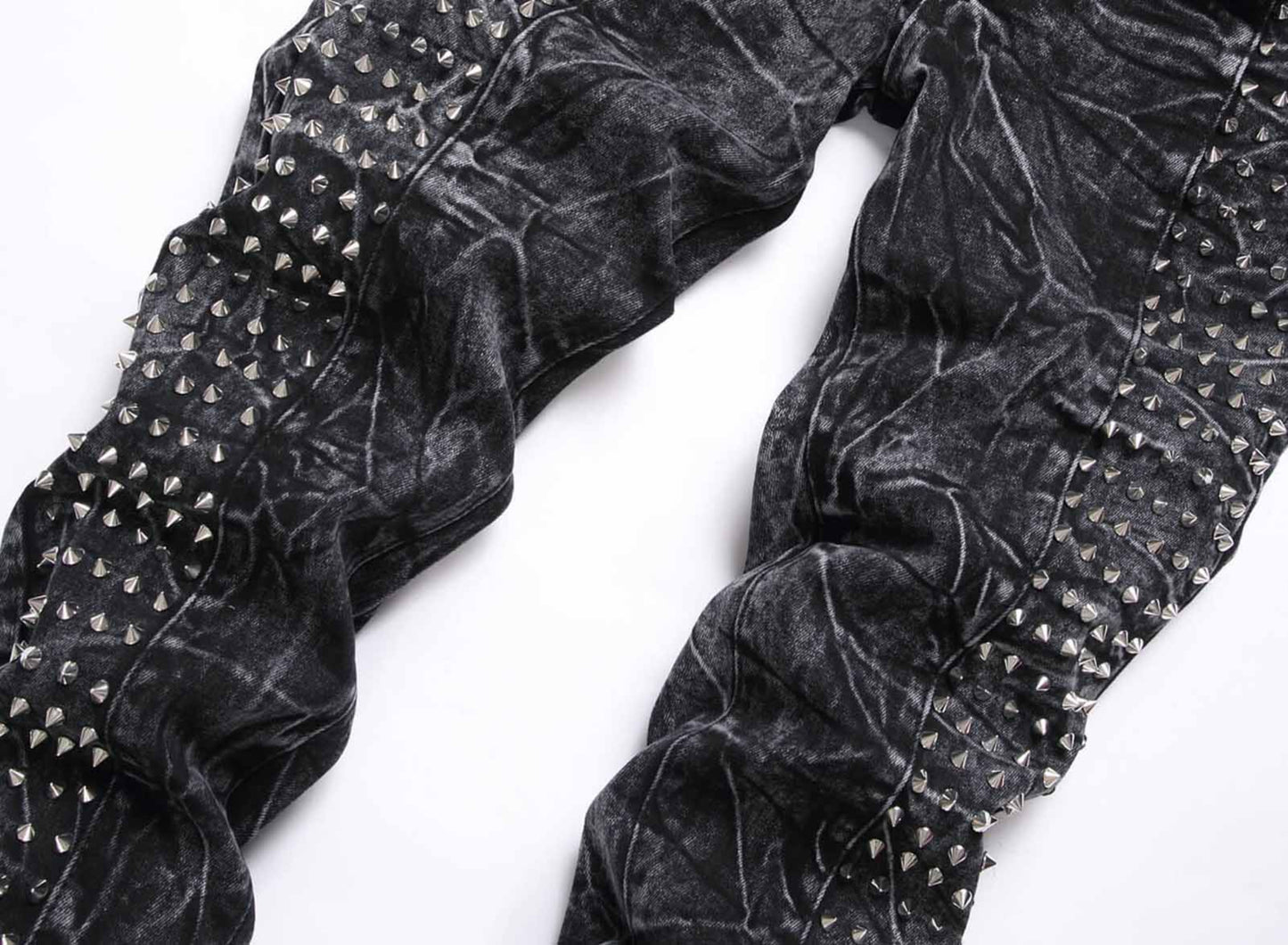Vintage Studded Smokey Jeans