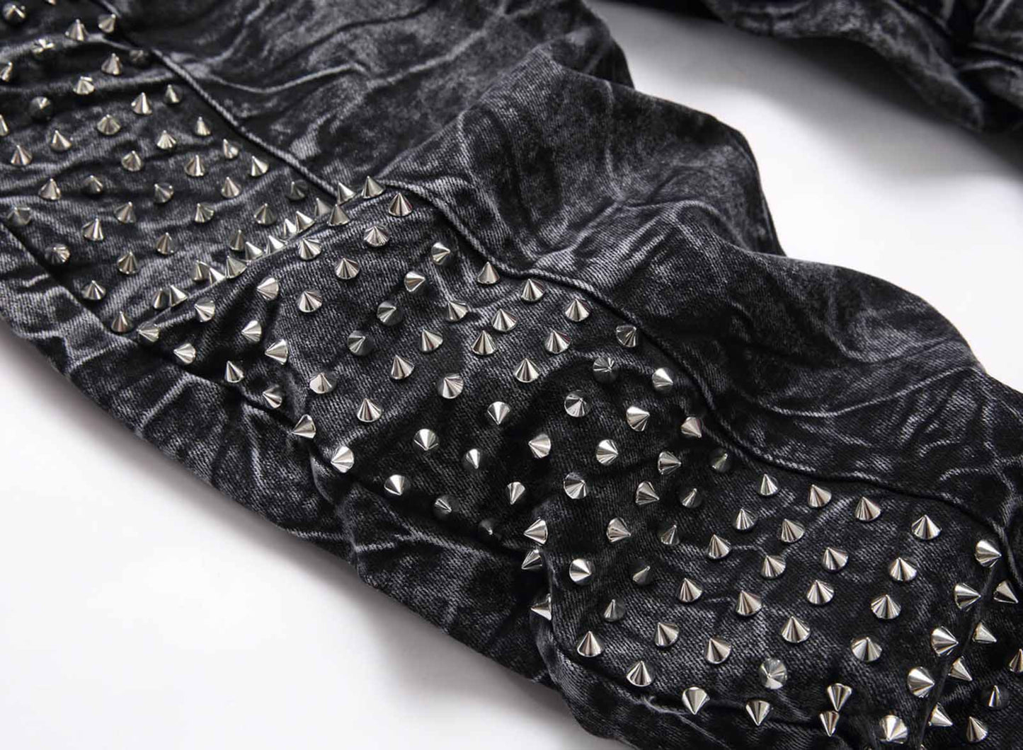 Vintage Studded Smokey Jeans