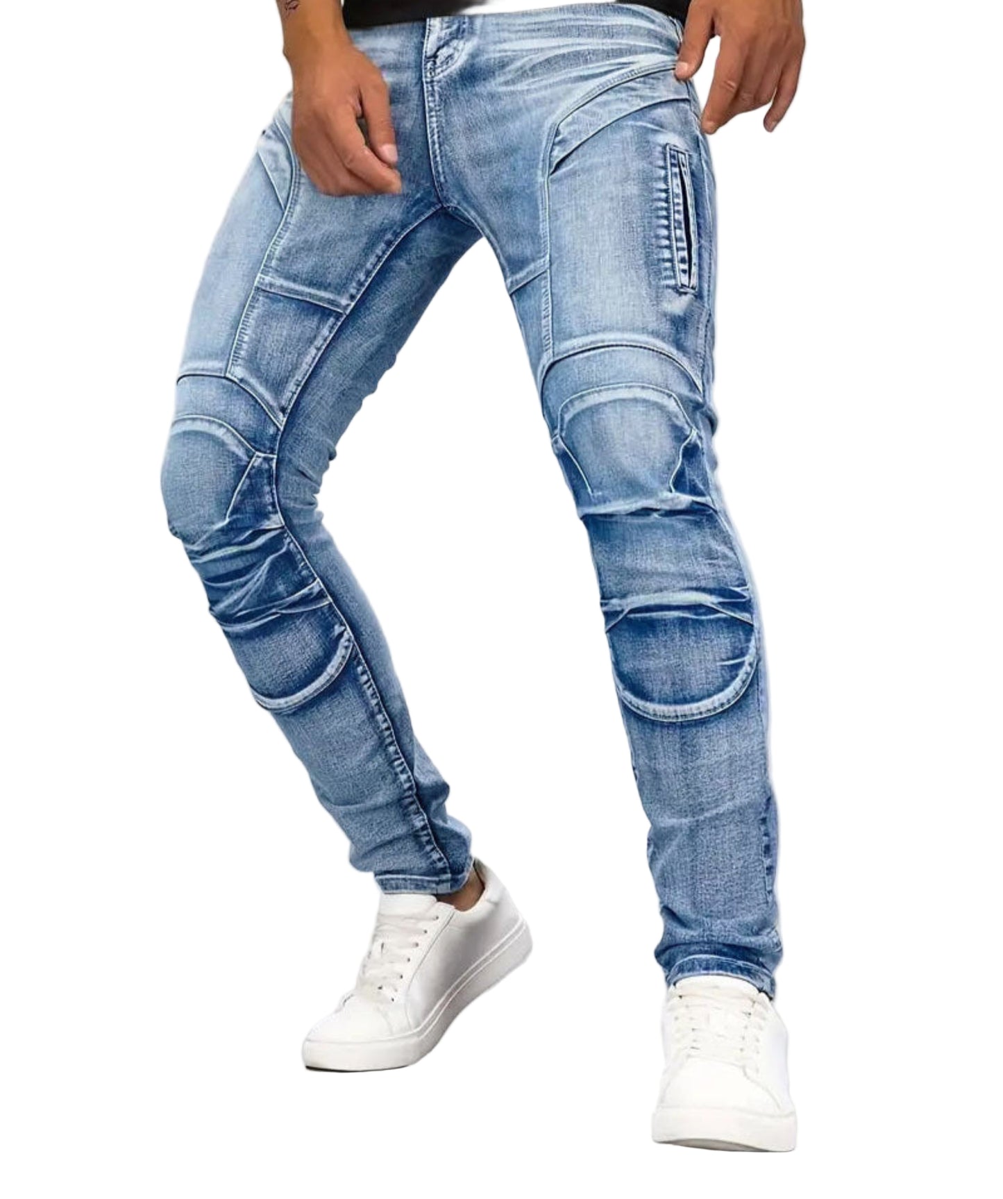 Slim Fit Denim Jeans With Stretch