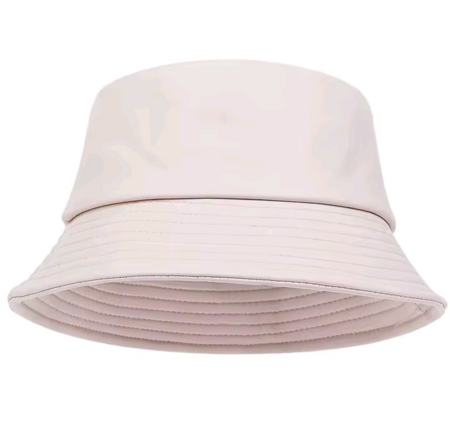 Faux Leather Bucket Hat