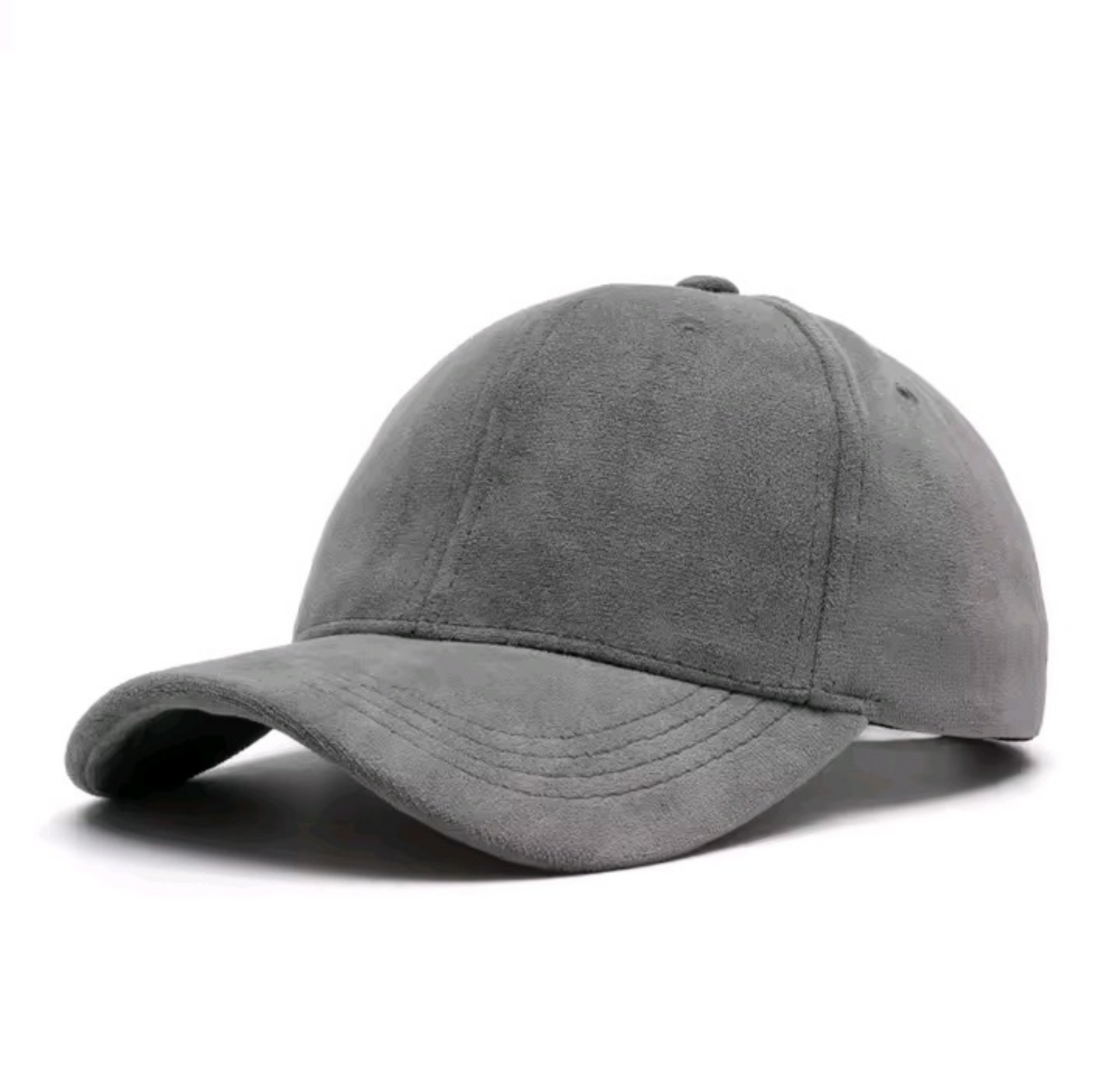 Suede Strap Back