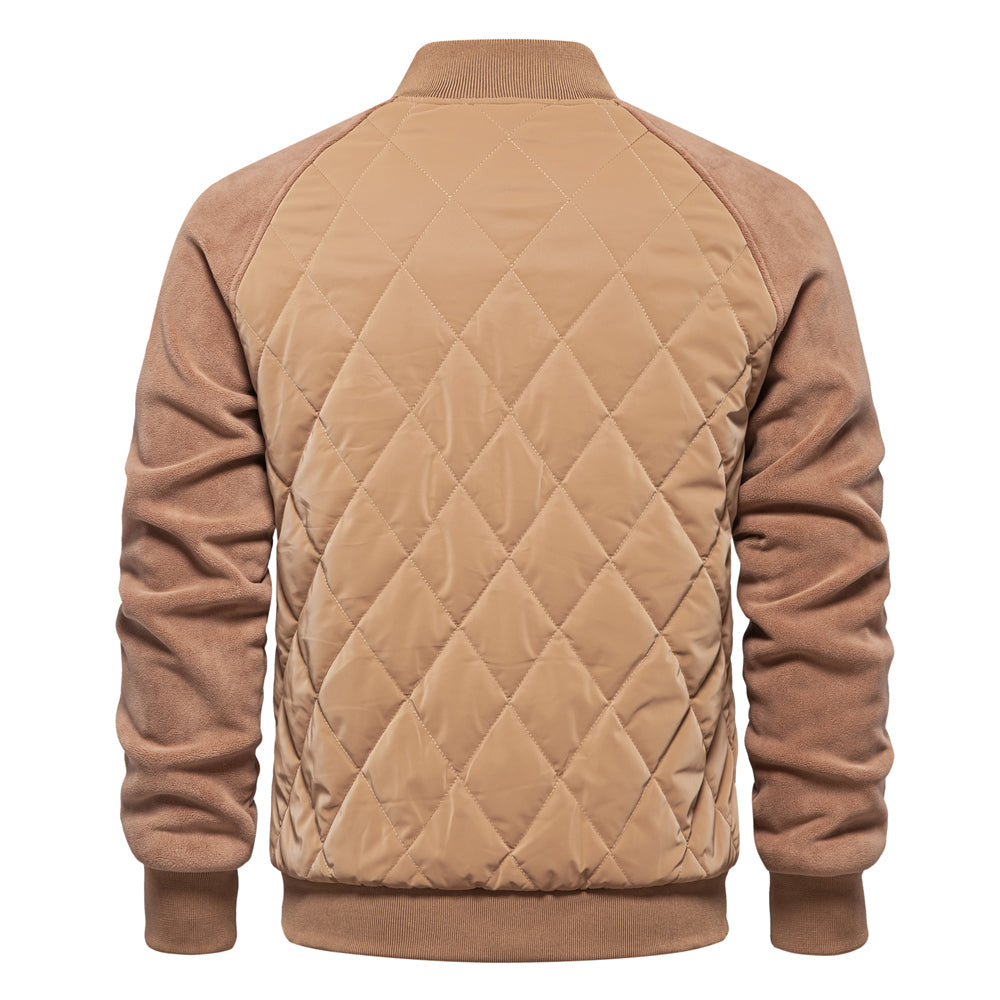 Lux Bomber Jacket- Lightweight Polyester Bomber Jacket