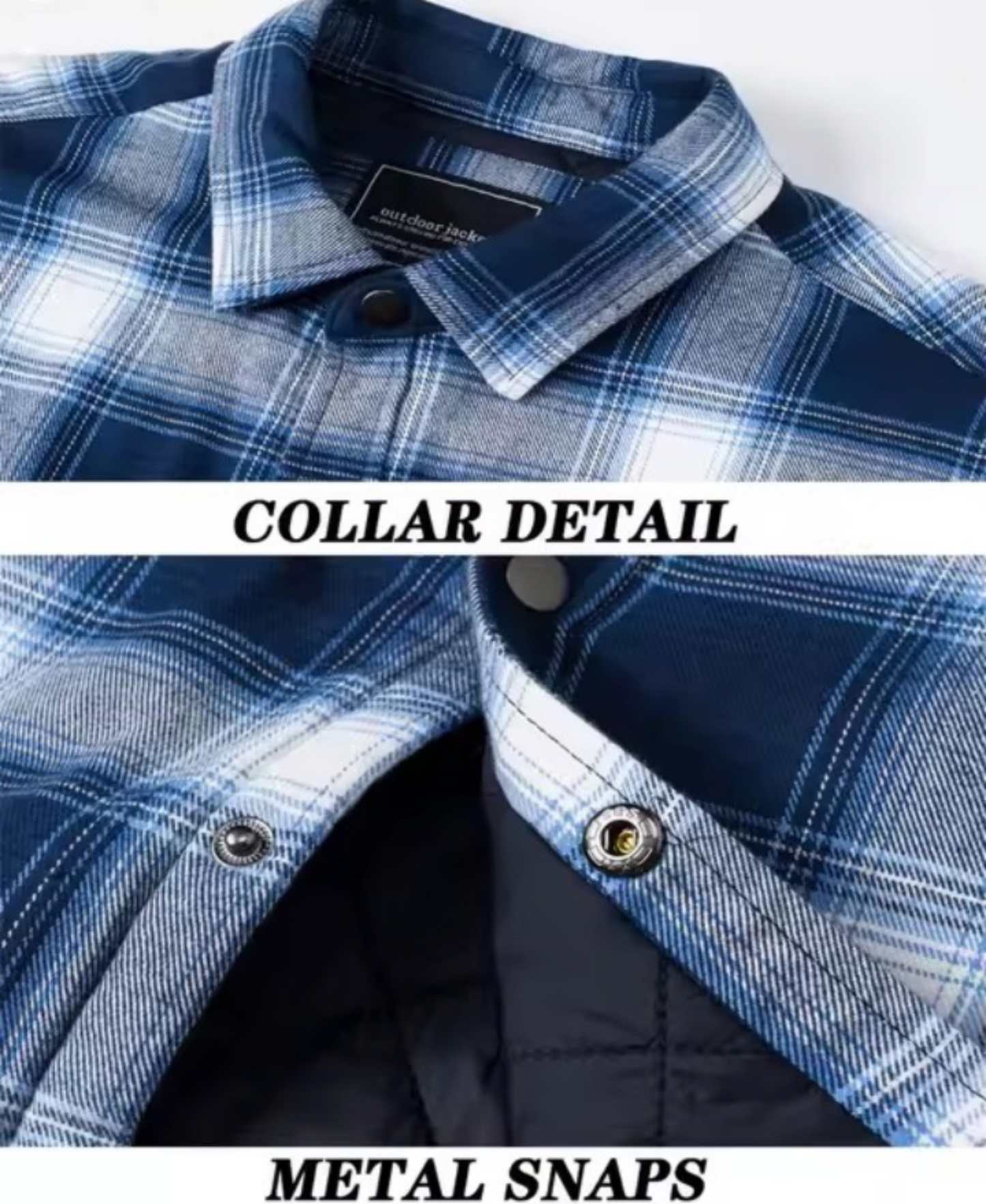 Light Weight Plaid Jacket