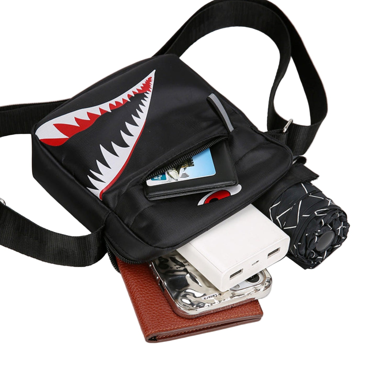 Shark Messenger Bag