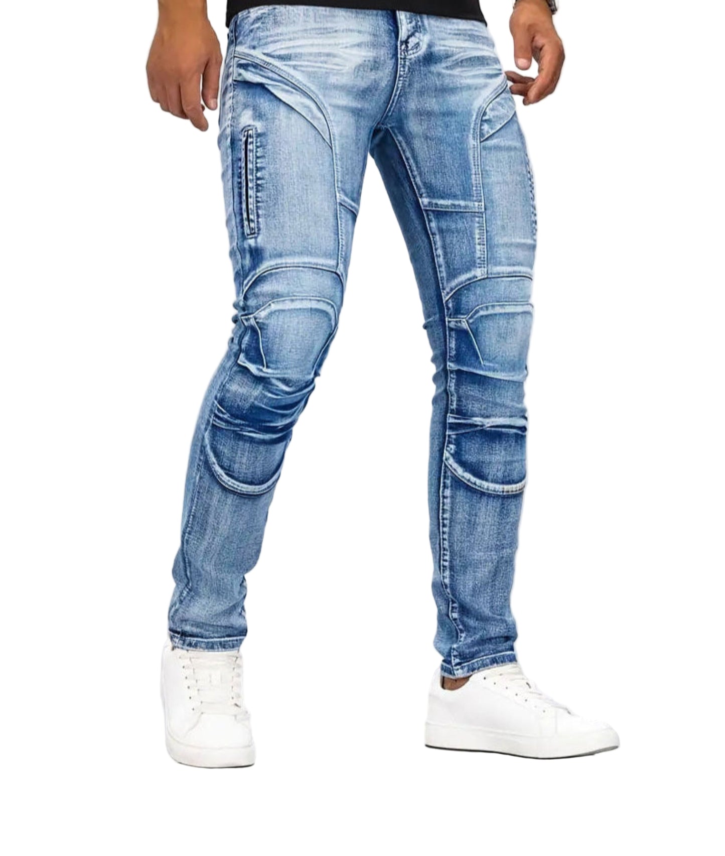 Slim Fit Denim Jeans With Stretch