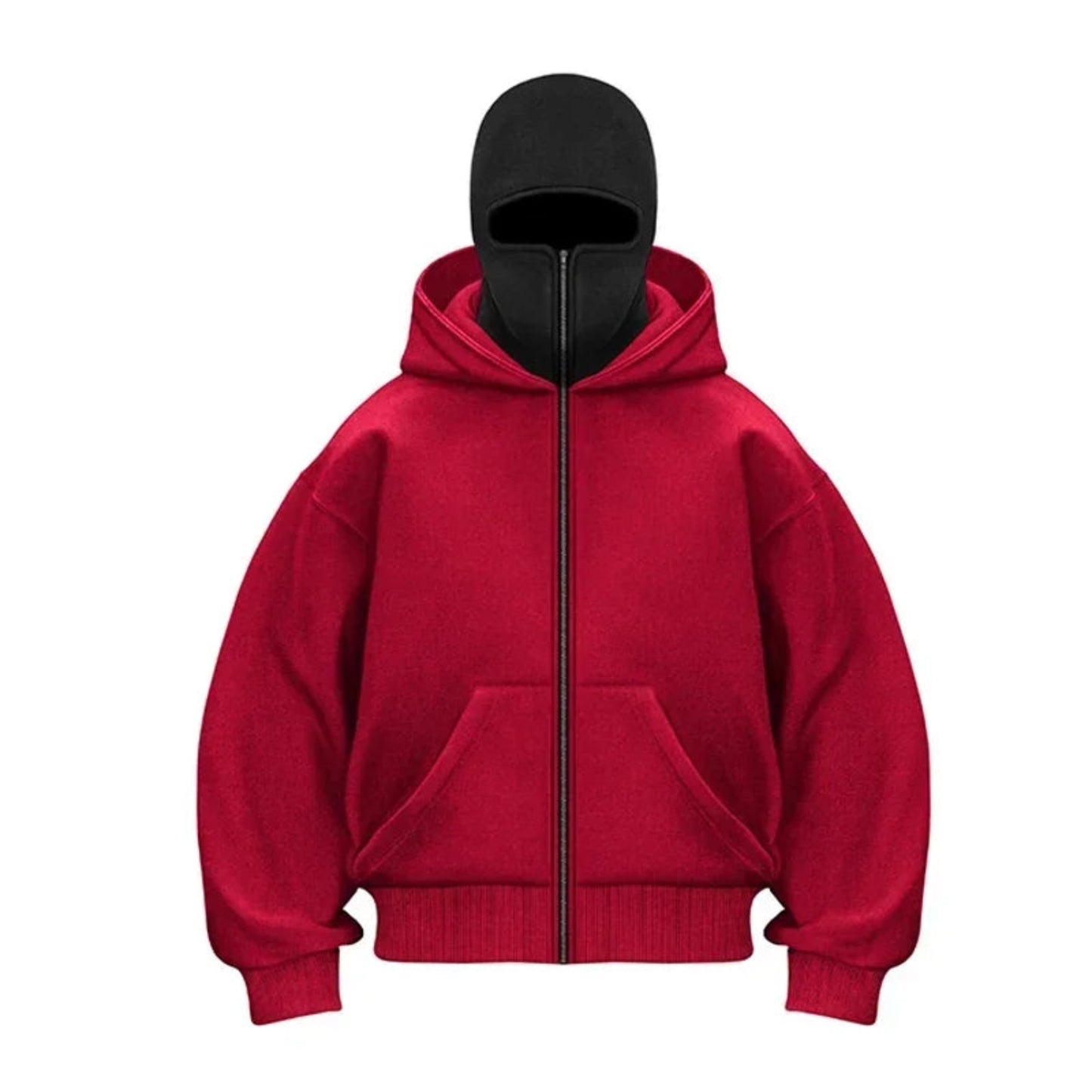 Balaclava Zip Up Hoodie
