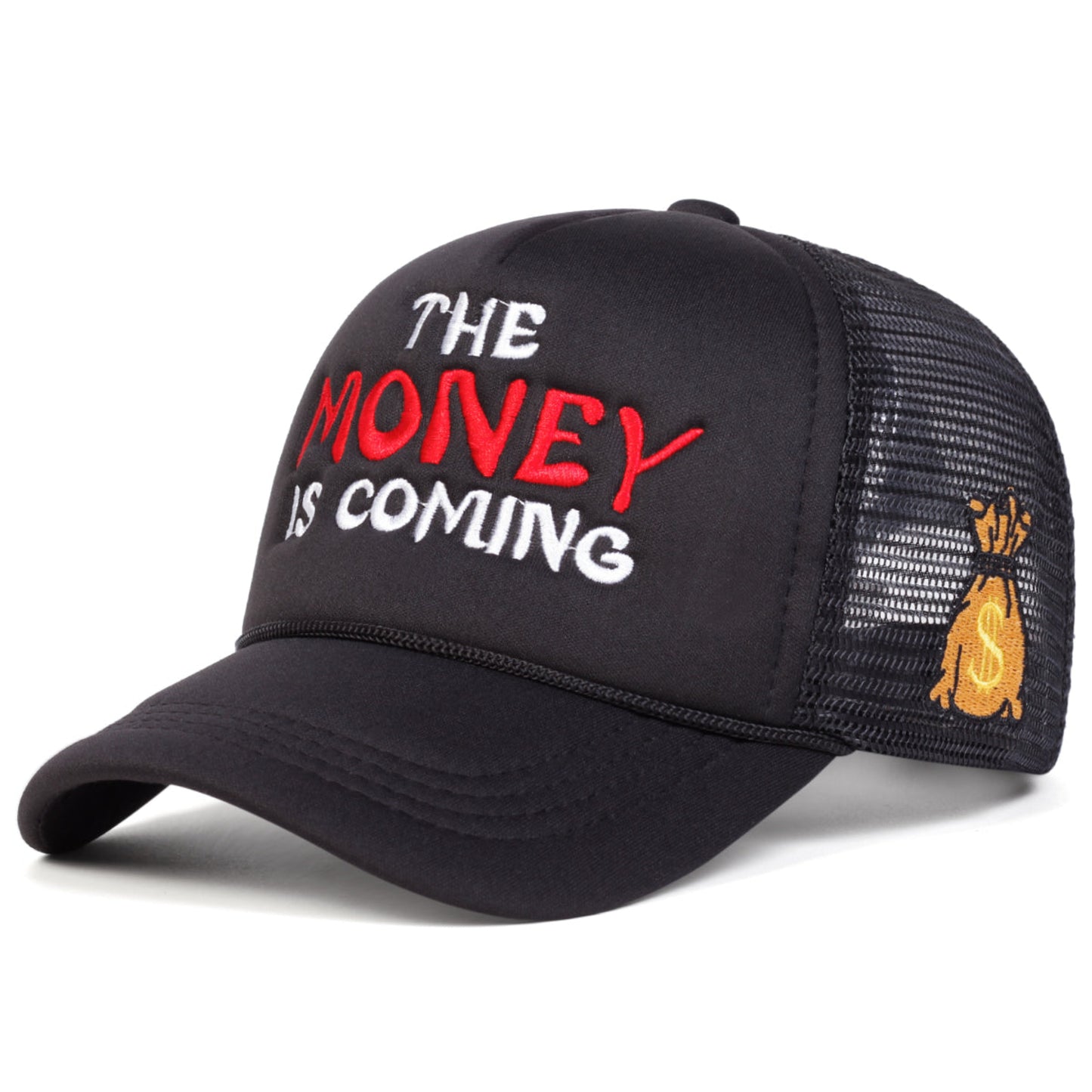 The Money is Coming Polyester Snapback