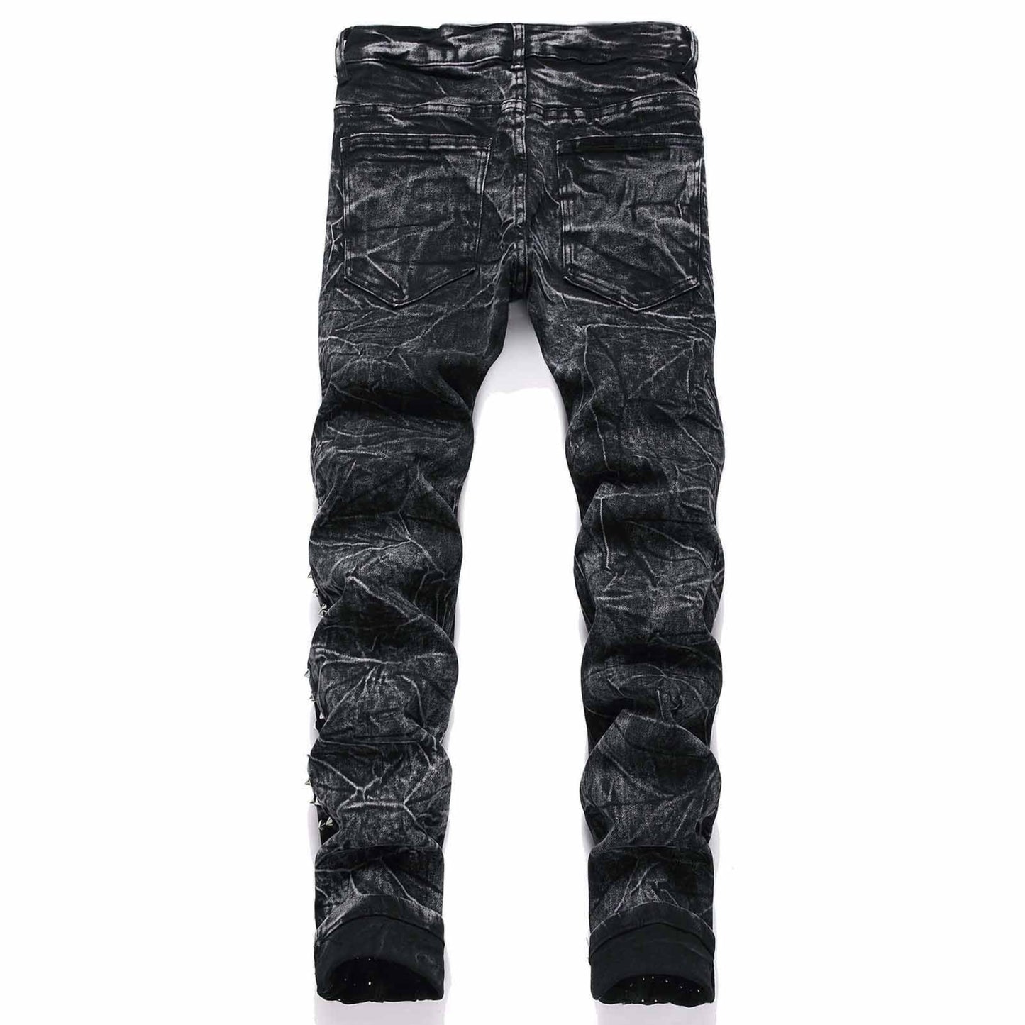 Vintage Studded Smokey Jeans
