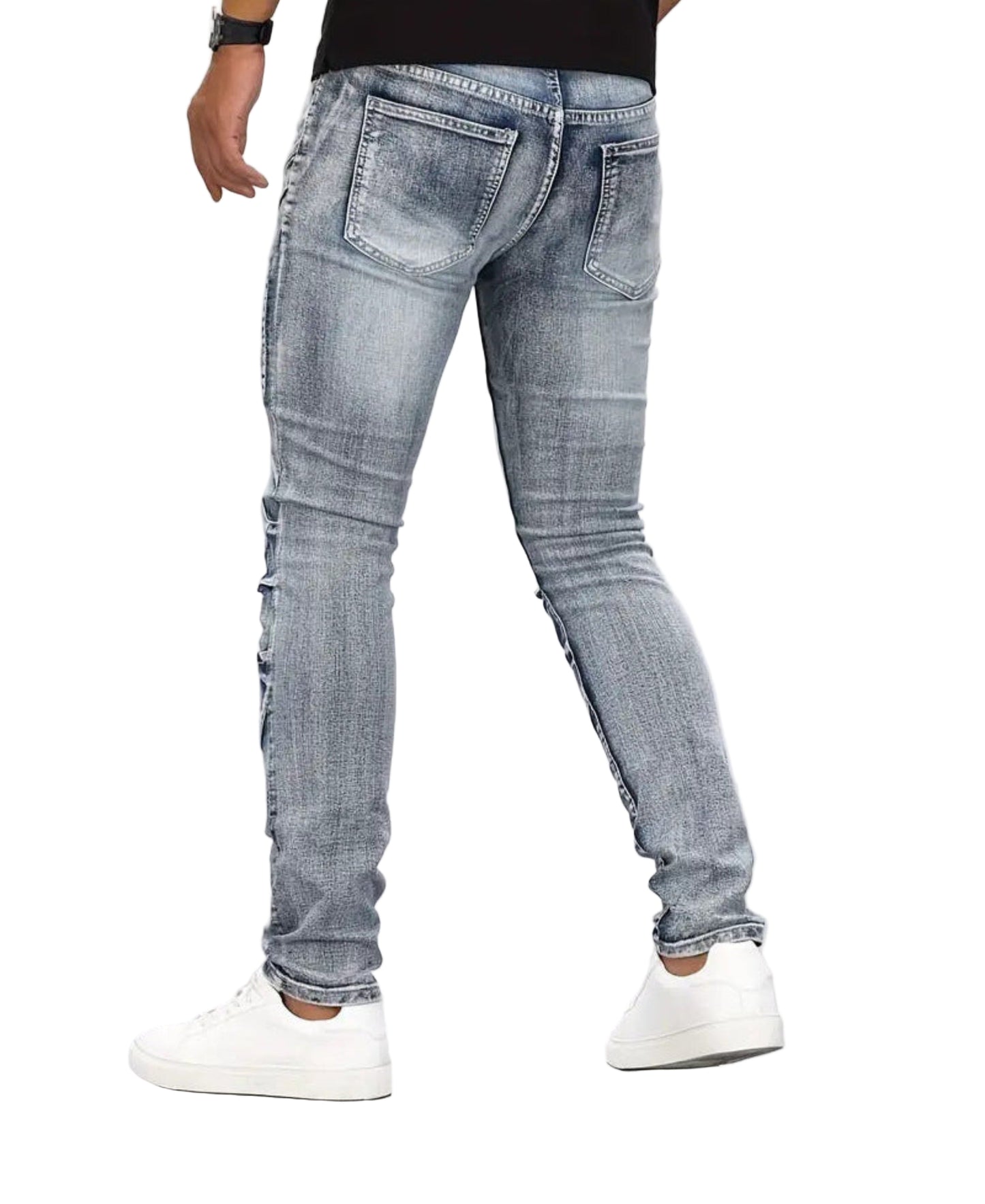 Slim Fit Denim Jeans With Stretch