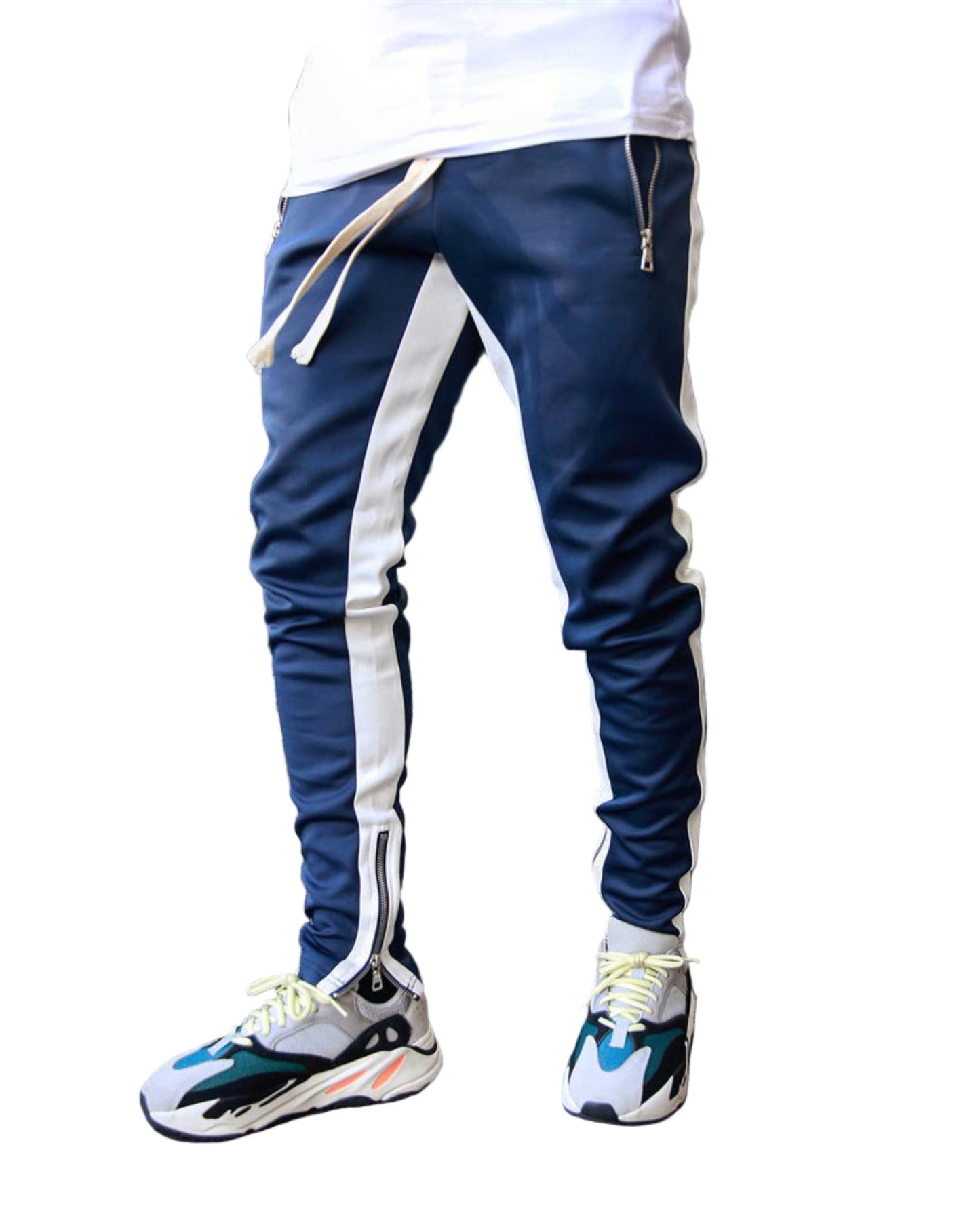 Street Track Pants With Zipper Pockets