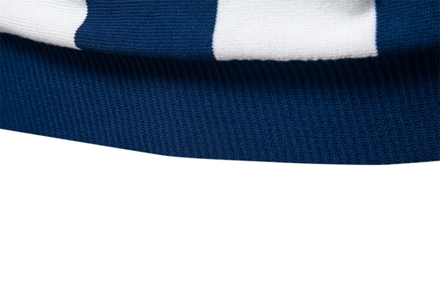 Fitted Breathable Striped Polo