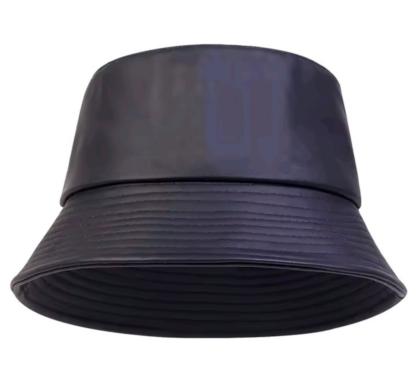 Faux Leather Bucket Hat