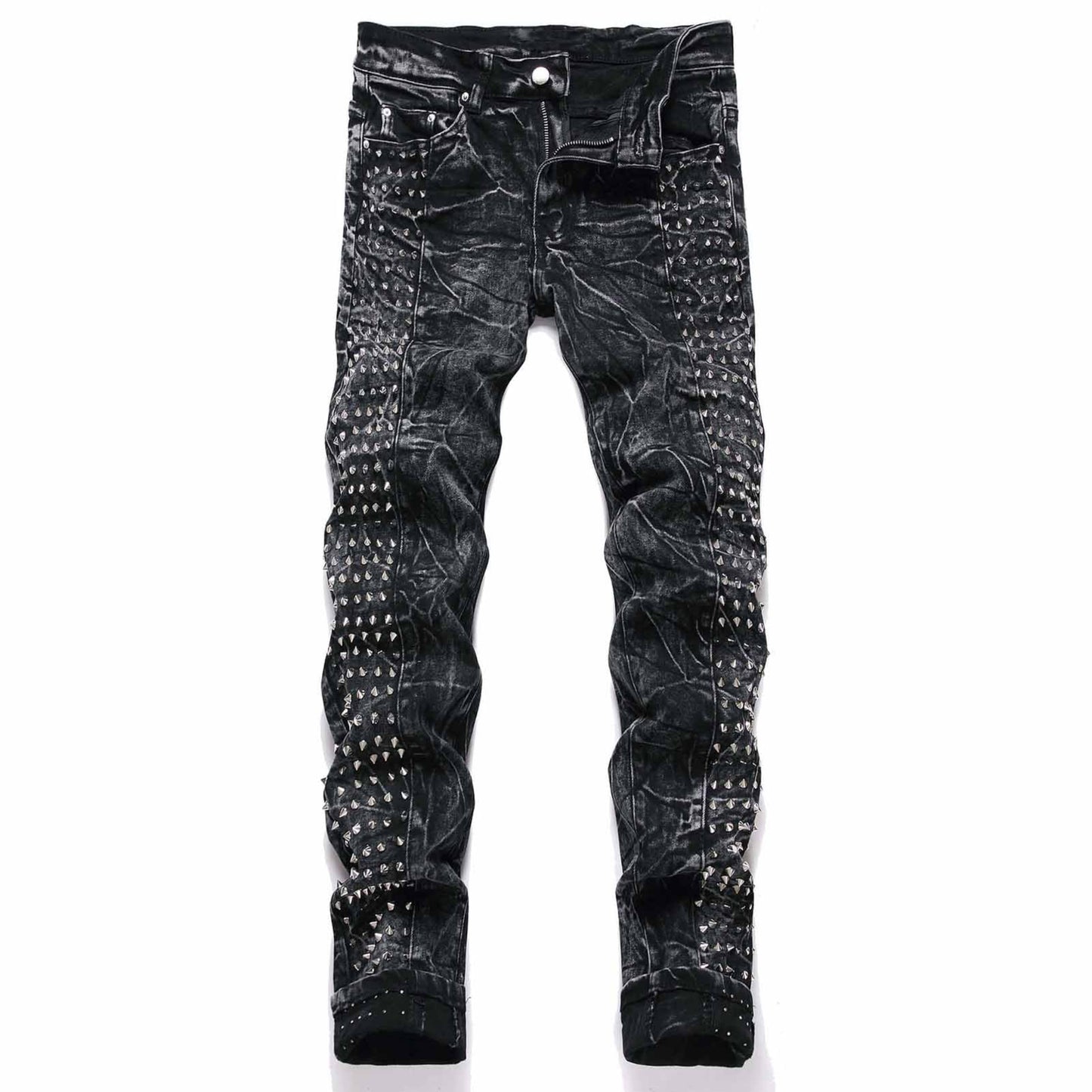 Vintage Studded Smokey Jeans