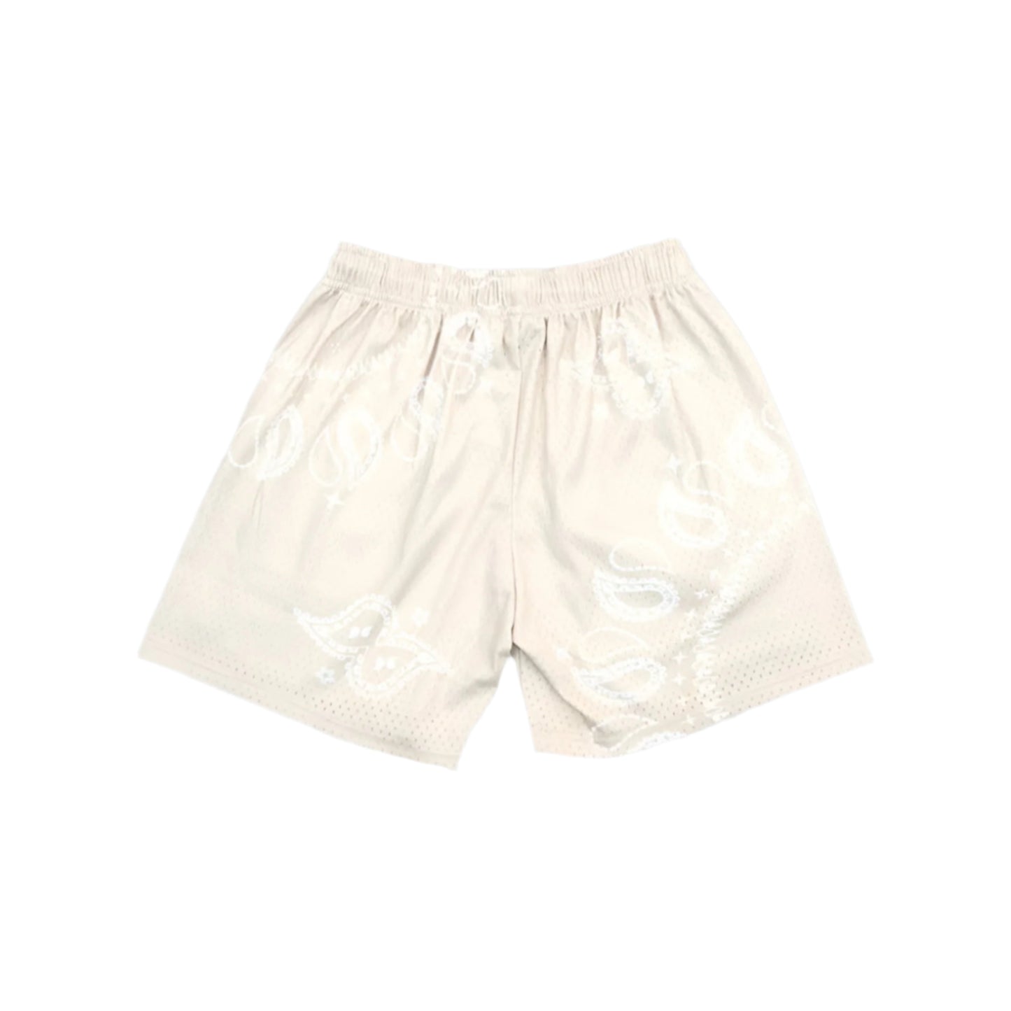 Polyester Paisley Print Shorts
