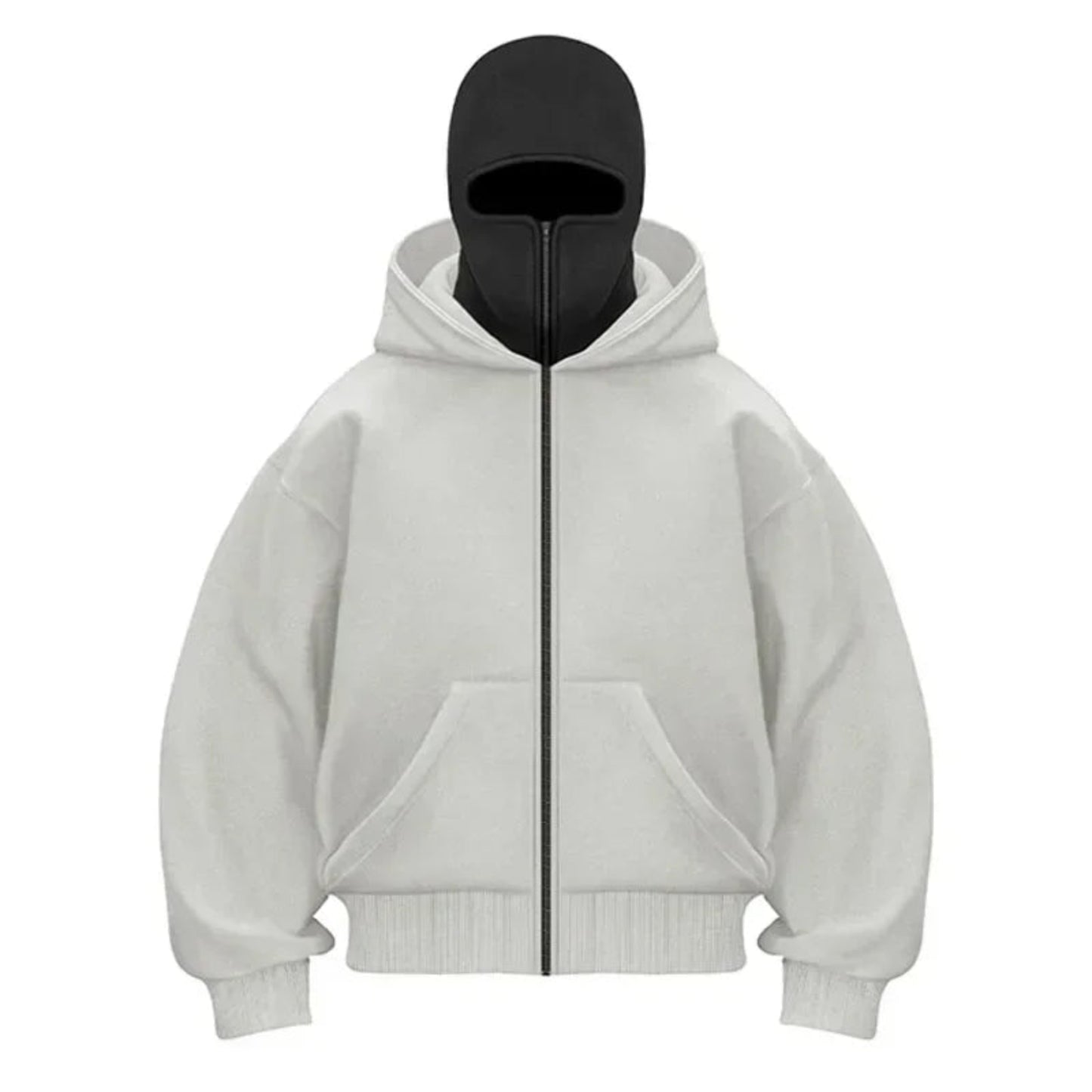 Balaclava Zip Up Hoodie