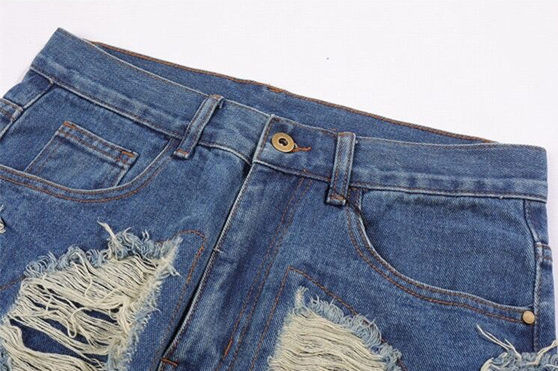 Distressed Baggy Jeans