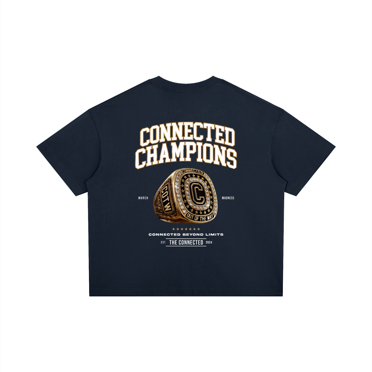 Connected Champions-Heavyweight Boxy Tee