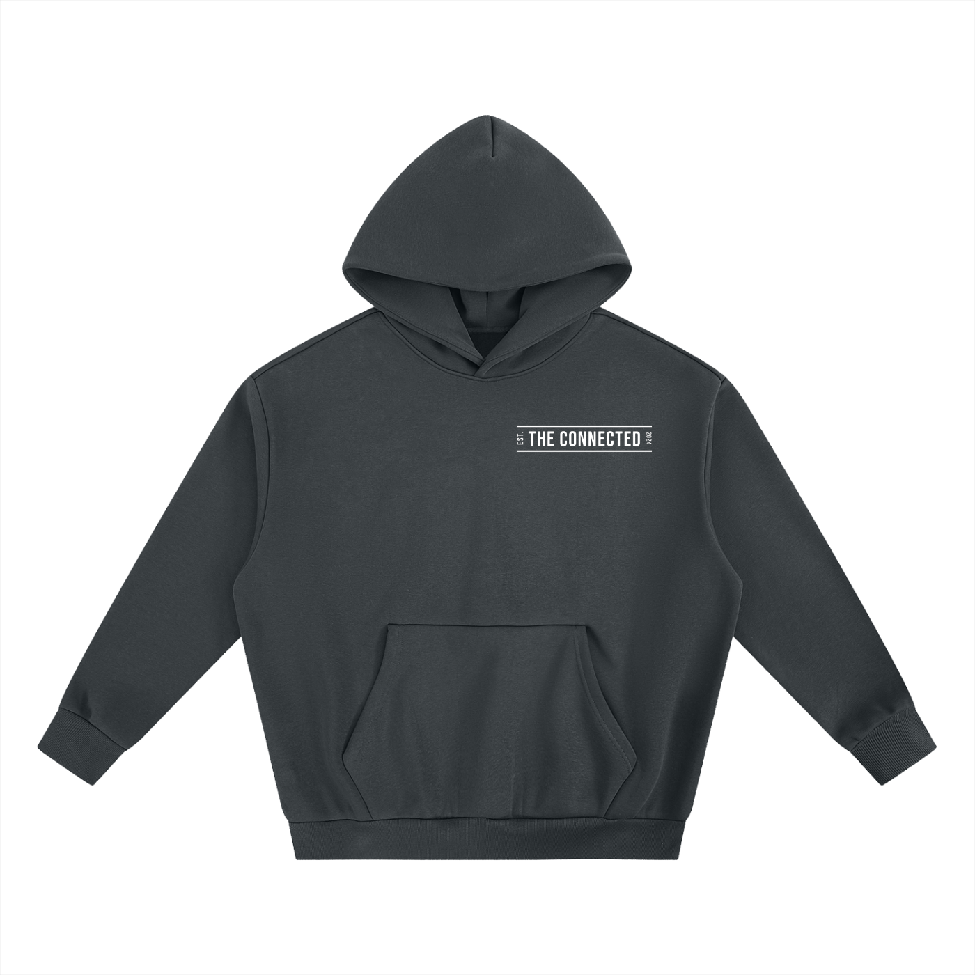 Connected Essential Heavyweight Boxy Fleece Hoodie