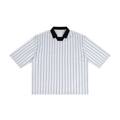Collared Pinstripe Soccer Jersey