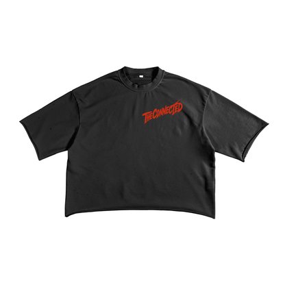 Snakes In The Grass- Raw Edge French Terry Tee