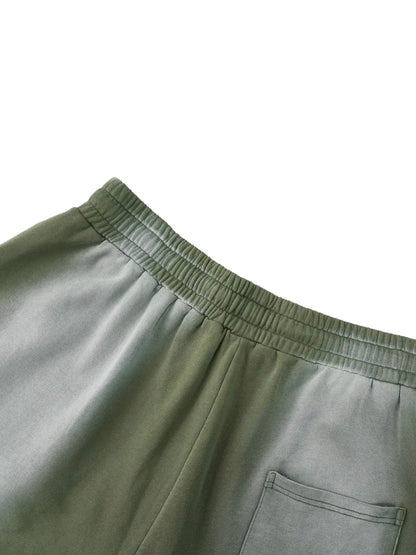Sun Fade Distressed Shorts