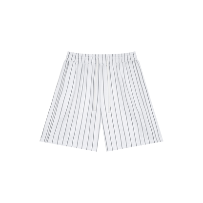 Striped Loose Fitted Shorts