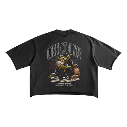 Connected Gremlins- Raw Edge French Terry Tee