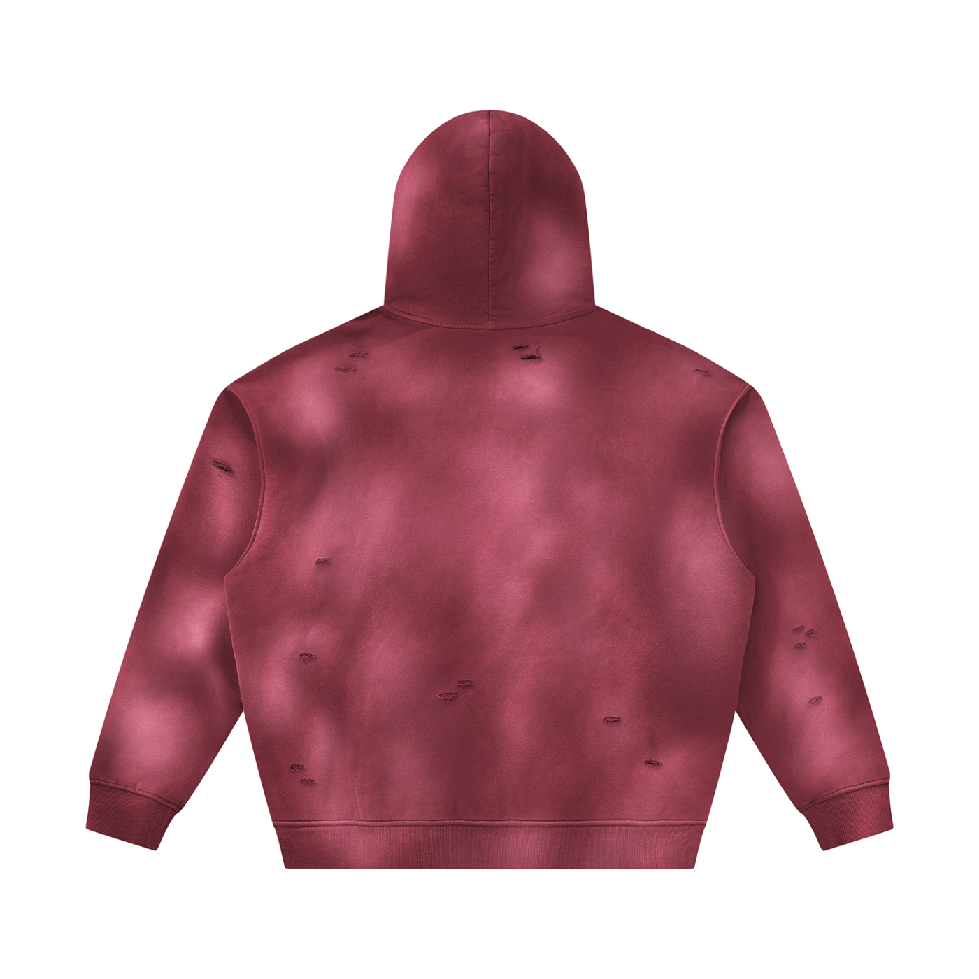Sun Fade Distressed Fleece Hoodie