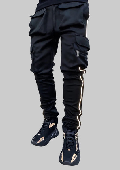 Trendsetter Reflective Cargos- Lightweight Reflective Polyester Utility Cargos