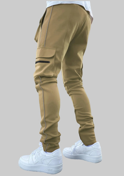 Trendsetter Reflective Cargos- Lightweight Reflective Polyester Utility Cargos
