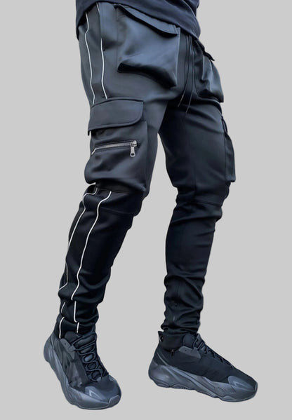 Trendsetter Reflective Cargos- Lightweight Reflective Polyester Utility Cargos