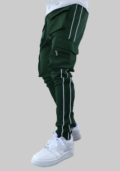 Trendsetter Reflective Cargos- Lightweight Reflective Polyester Utility Cargos