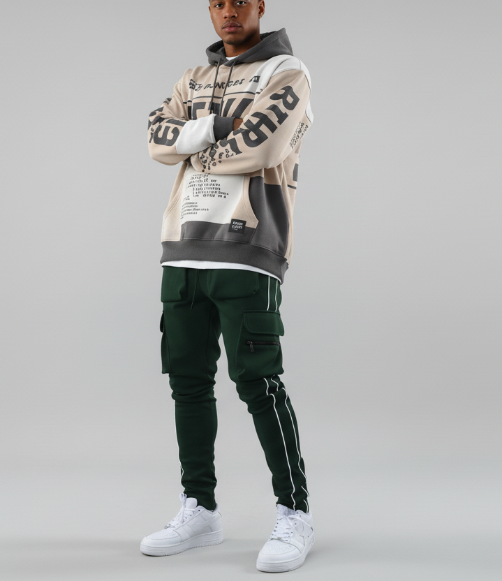 Trendsetter Reflective Cargos- Lightweight Reflective Polyester Utility Cargos