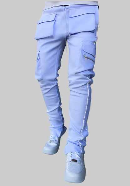 Trendsetter Reflective Cargos- Lightweight Reflective Polyester Utility Cargos