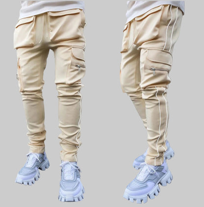 Trendsetter Reflective Cargos- Lightweight Reflective Polyester Utility Cargos