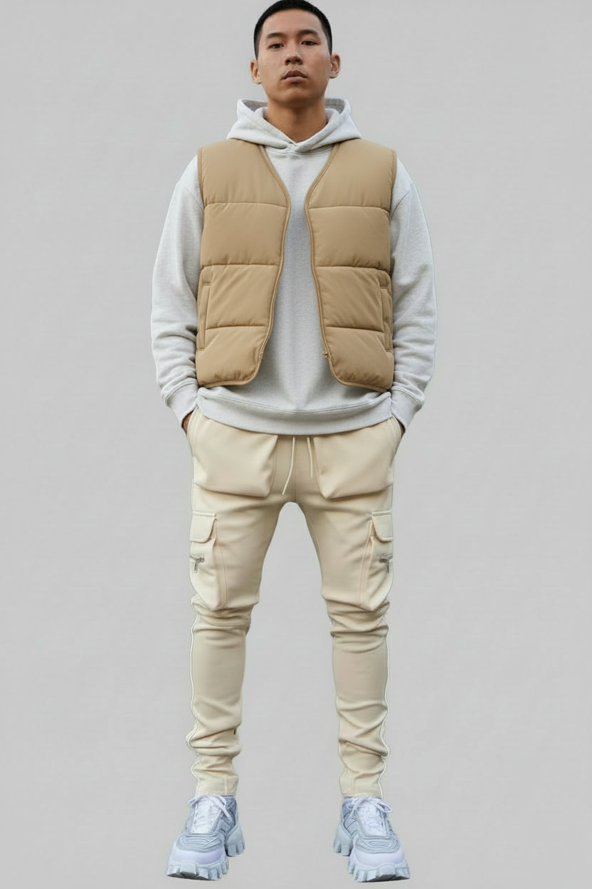 Trendsetter Reflective Cargos- Lightweight Reflective Polyester Utility Cargos