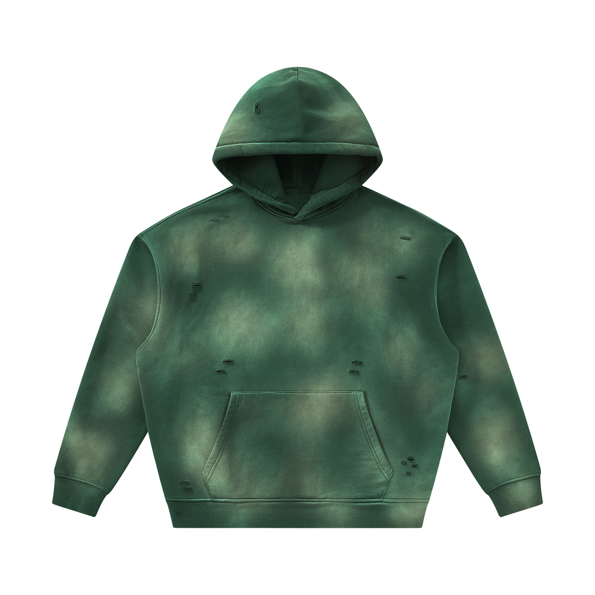 Sun Fade Distressed Fleece Hoodie