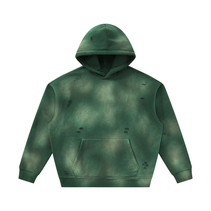Sun Fade Distressed Fleece Hoodie