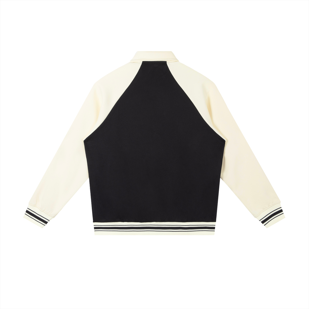 Raglan Contrast Baseball Jacket