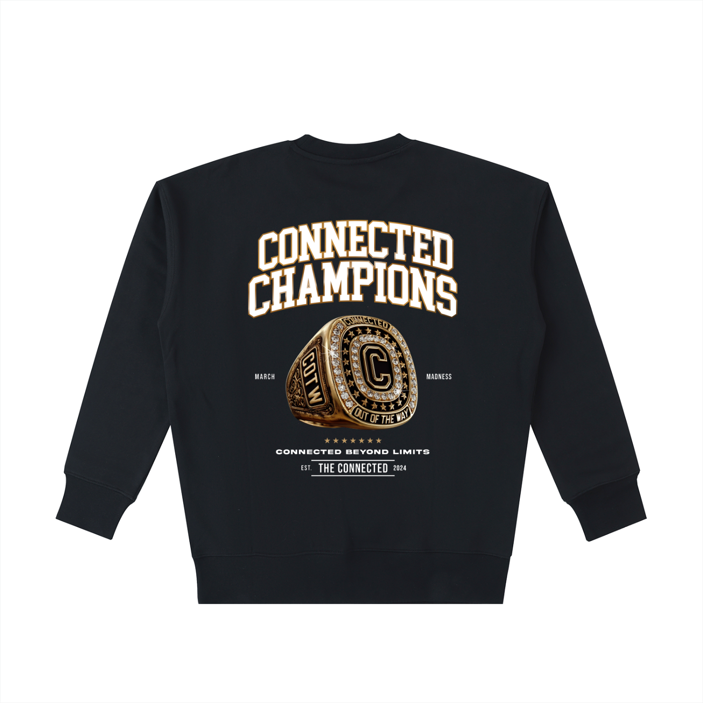 Connected Champions-Premium Heavyweight Crewneck