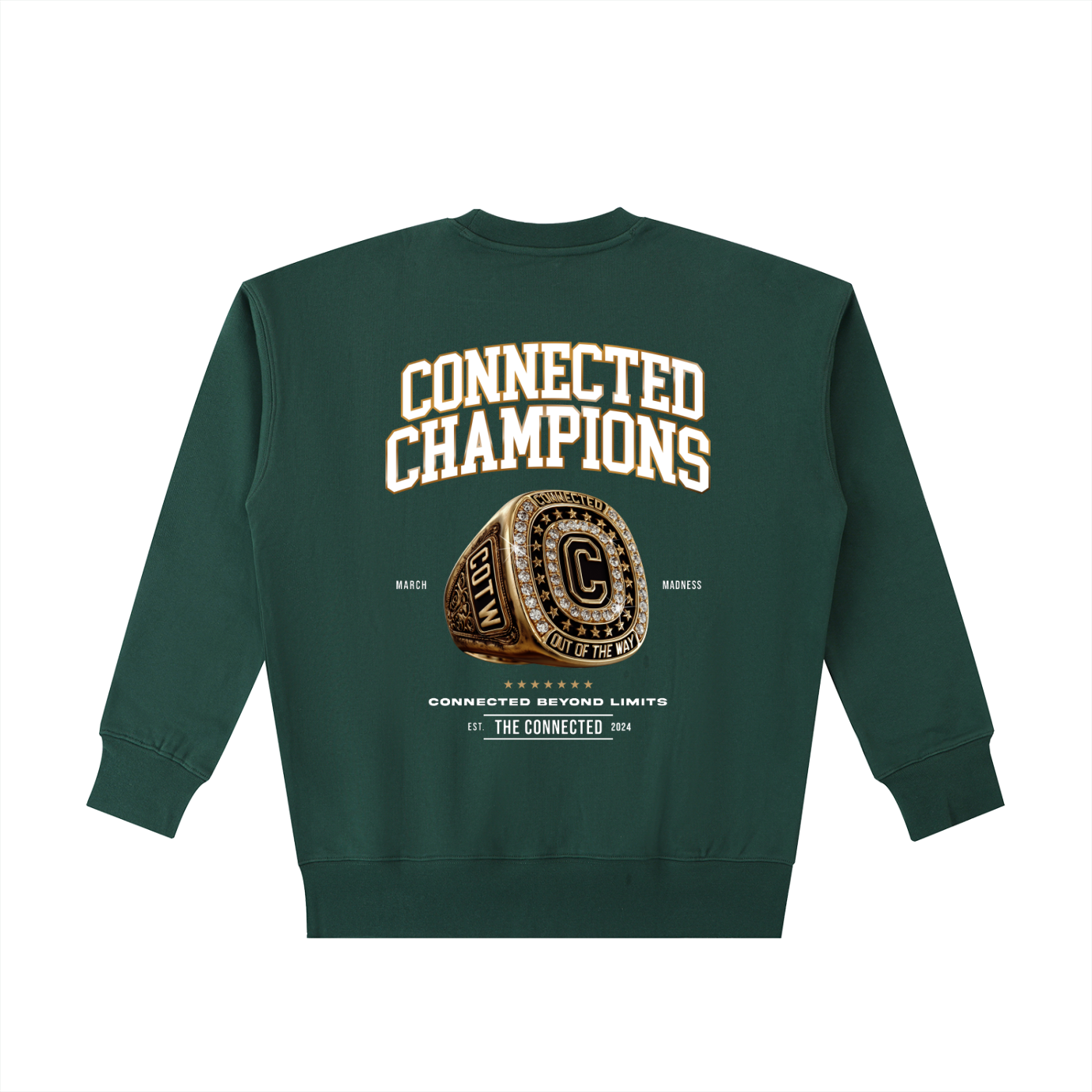 Connected Champions-Premium Heavyweight Crewneck