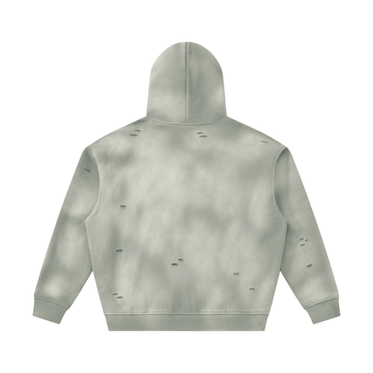 Sun Fade Distressed Fleece Hoodie